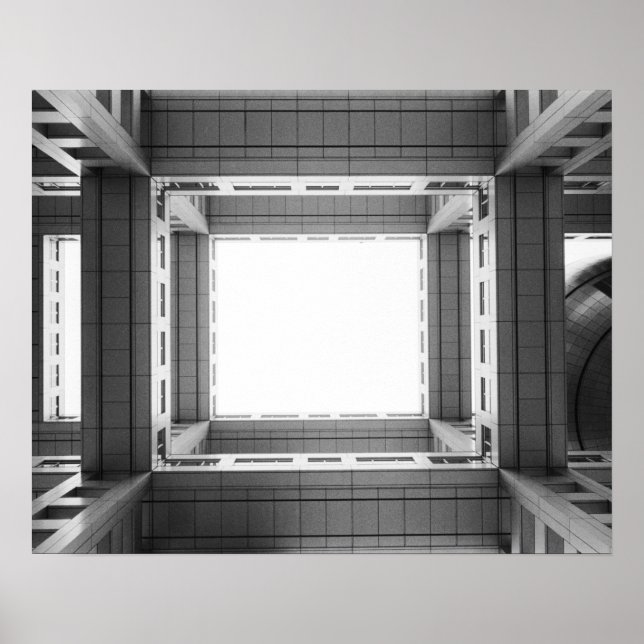 Póster Asia, Japón, Tokio. Edificio Fuji TV, con aspecto (Frente)