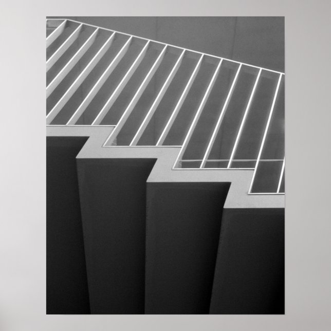 Póster Asia, Japón, Tokio. Escaleras de Tokio 2 (Frente)