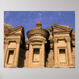 Póster Asia, Jordania, Petra. El Deir, el Monasterio. 2