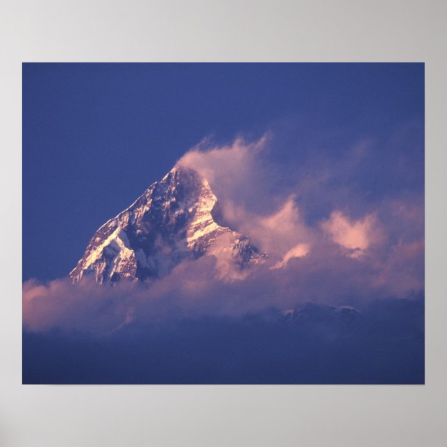 Póster Asia, Nepal. Machhapuchhare (Frente)