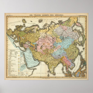 Póster Asia y Europa