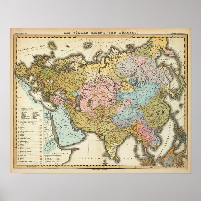 Póster Asia y Europa (Frente)