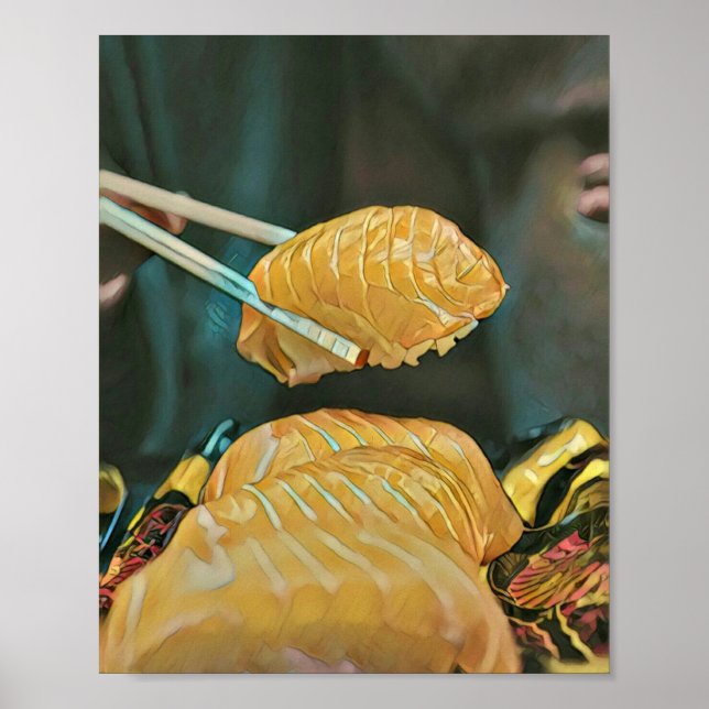 Póster Asian food sushi lover (Frente)
