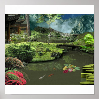 PÓSTER ASIAN GARDEN