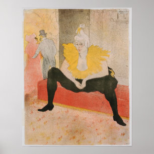 Póster Asiento de Toulouse-Lautrec - Mademoiselle Cha-u-k
