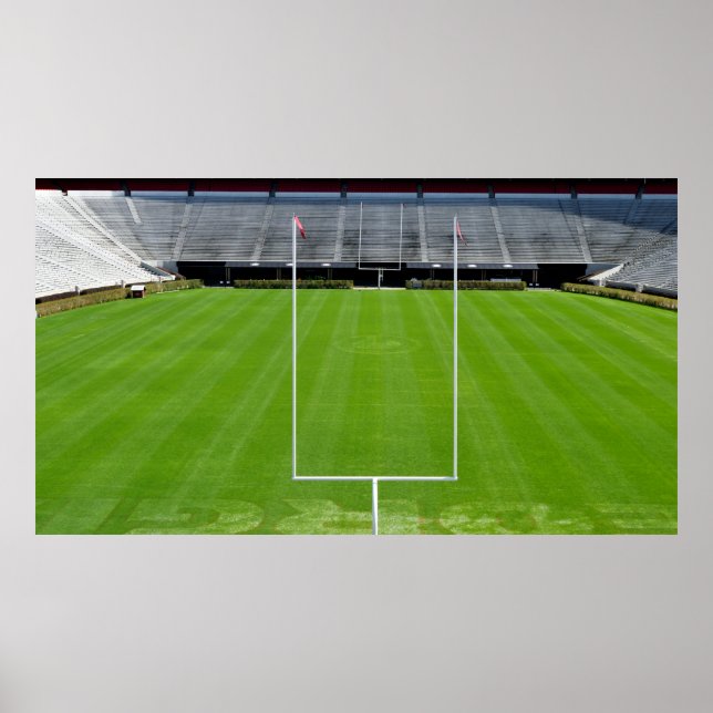 Póster Asientos del Estadio de Fútbol Universitario (Frente)