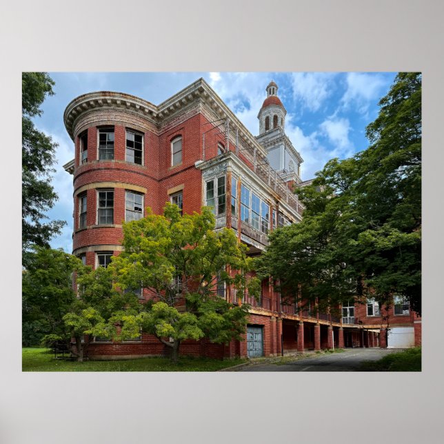 Póster Asilo abandonado (Frente)