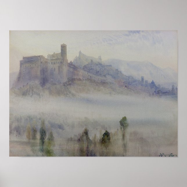 Póster Asís, madrugada (Frente)