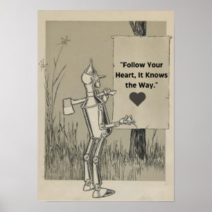 Póster Asistente de cosecha de Oz-Tin Man Poster