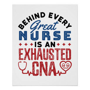 Póster Asistente de Enfermería certificado de CNA agotado