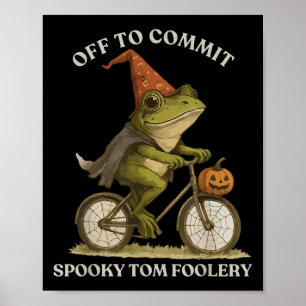 Póster Asistente De Escarcha Extraña Para Cometer A Tom F