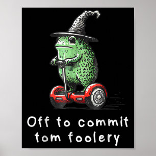 Póster Asistente De Escarcha Extraña Para Cometer A Tom F