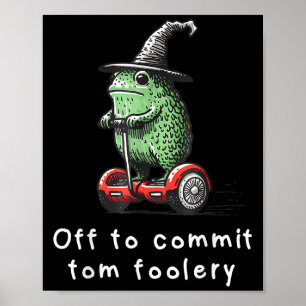 Póster Asistente De Escarcha Extraña Para Cometer A Tom F