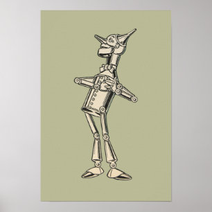 Póster Asistente de Oz Tin Man