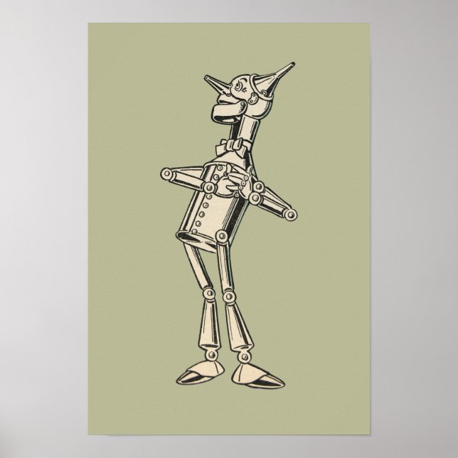 Póster Asistente de Oz Tin Man (Frente)