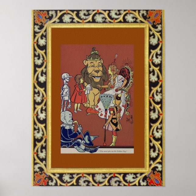 Póster Asistente de Poster de Oz (Frente)