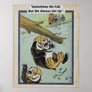 Póster Asistente De Vintage De Oz - Agrupar Juntos Poster