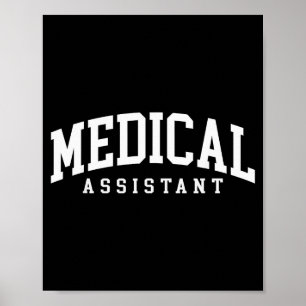 Póster Asistente médico ma cma enfermería asistente de do