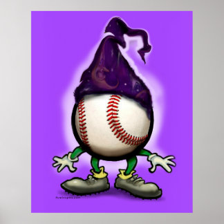 Póster Asistente para béisbol
