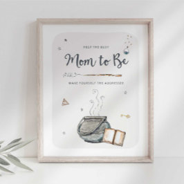 Póster Asistente para convertirte en el Rótulo de direcci