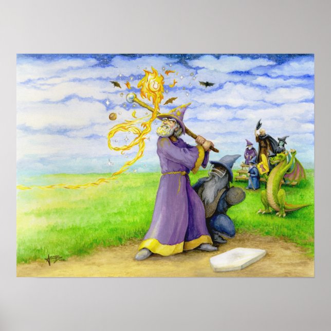 Póster Asistente para el murciélago (Frente)