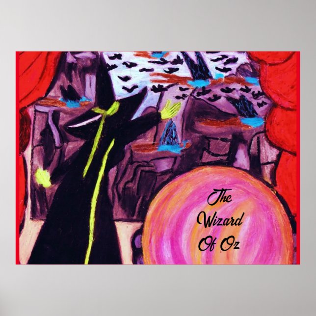 PÓSTER ASISTENTE PARA LA VUELTA DE VUELO DE VUELO DE OZ (Frente)