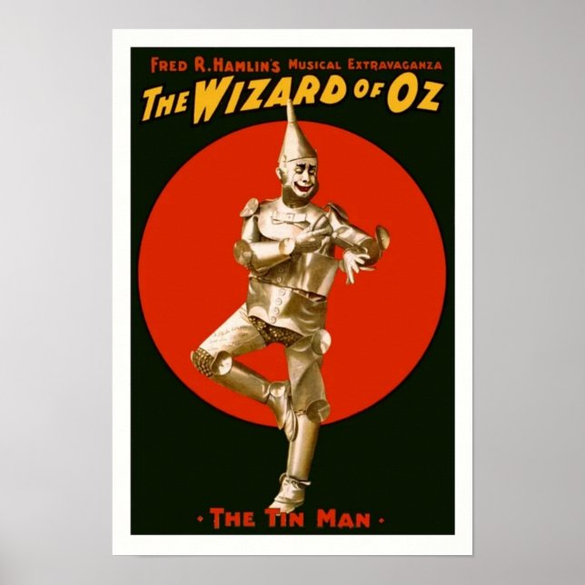Póster Asistente para Poster de OZ Tin Man (Frente)
