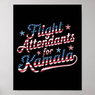 Póster Asistentes A Kamala Kamala Harris 2024 Presidente