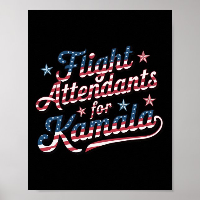 Póster Asistentes A Kamala Kamala Harris 2024 Presidente (Frente)
