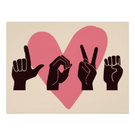 Póster ASL Amor IV - Día de San Valentín