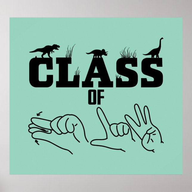 Póster ASL - Clase de 2026 - Diseño ASL de graduación (Frente)