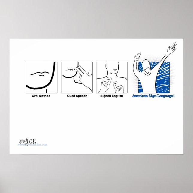 Póster ¡ASL Genki! (Frente)