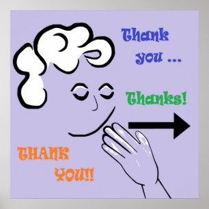 Póster ¡ASL Gracias!