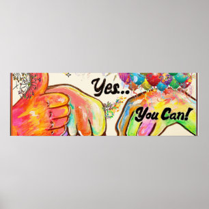 Póster ASL Sí, Puedes POSTER