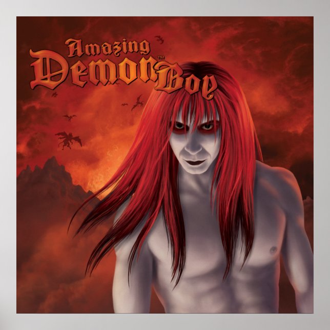 Póster Asombroso Demon Boy Dawn del demonio (Frente)