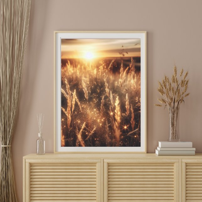 Póster Asombroso paisaje Naturaleza Sunset Art (Subido por el creador)