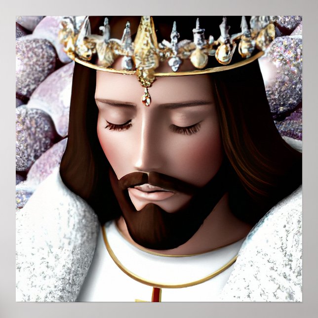 Póster Aspecto 3D AI Rey del Universo Jesús (Frente)
