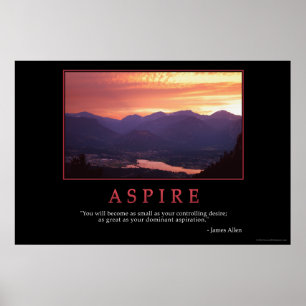 Póster Aspire