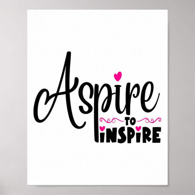 Póster Asre To Insre Sitive Motivational Gift Tee  (Frente)