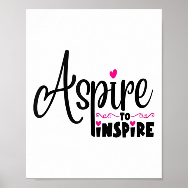 Póster Asre To Insre Sitive Motivational Gift Tee Tank To (Frente)