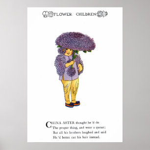 Póster Aster de China