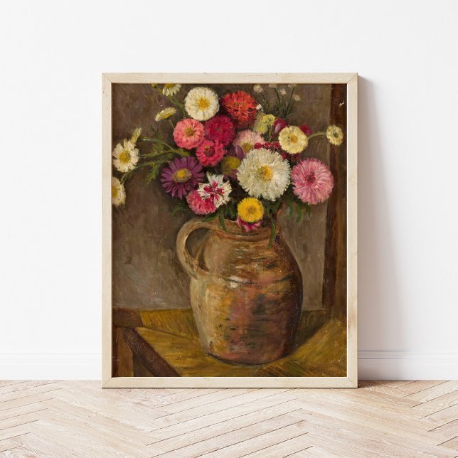 Póster Asters and Zinnias | Tadeusz Makowski (Subido por el creador)