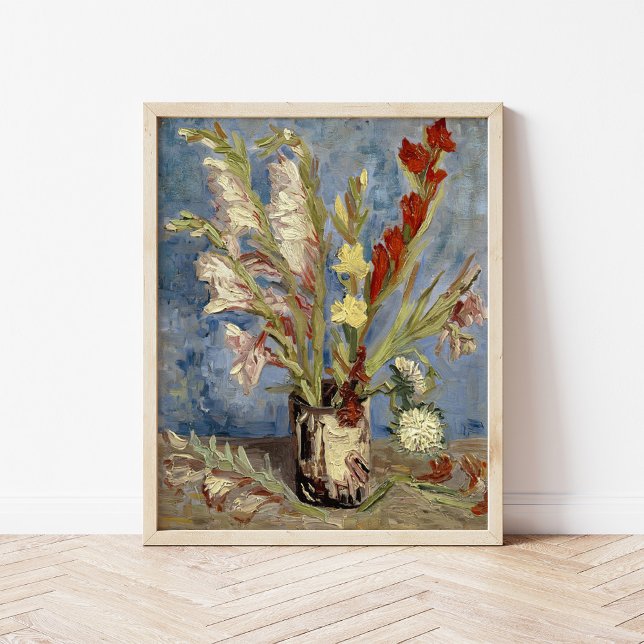 Póster Asters de Gladioli y China | Vincent van Gogh (Subido por el creador)