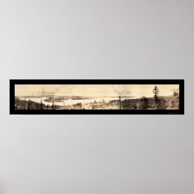 Póster Astoria, O South View Photo 1912 (Frente)