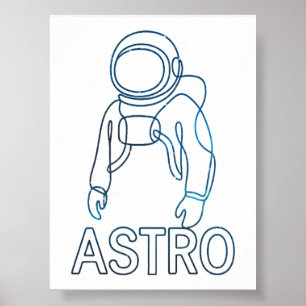 Póster Astro