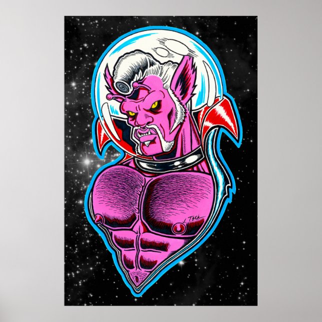 Póster Astro-Creeps™/Brutus Bloodley™  (Frente)