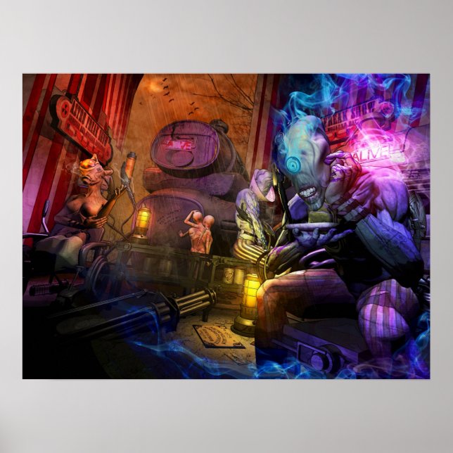 Póster Astro Freak Show Poster (Frente)