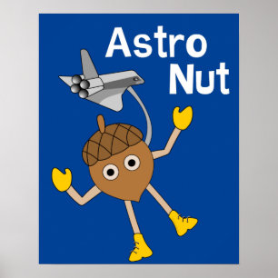 Póster Astro Nut