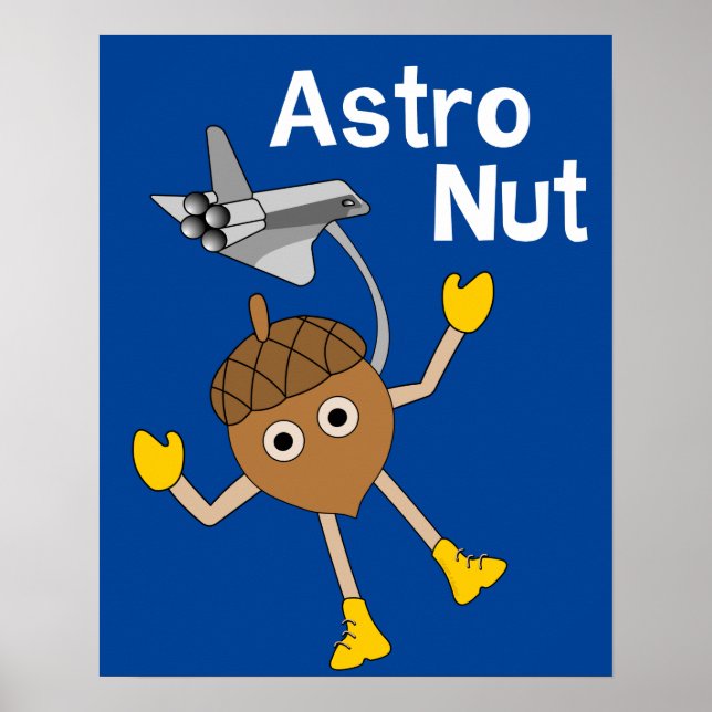 Póster Astro Nut (Frente)