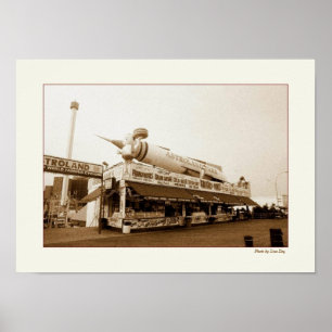 Póster Astroland Food Stand Poster